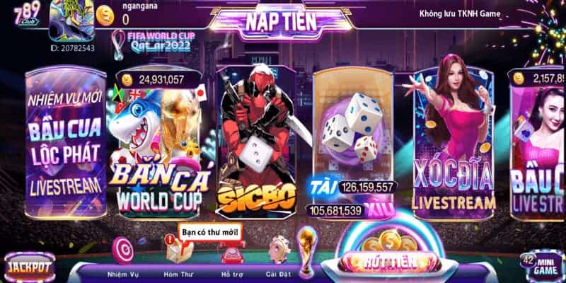 789club là một trong những cổng game bài đổi thưởng xì tố chất lượng